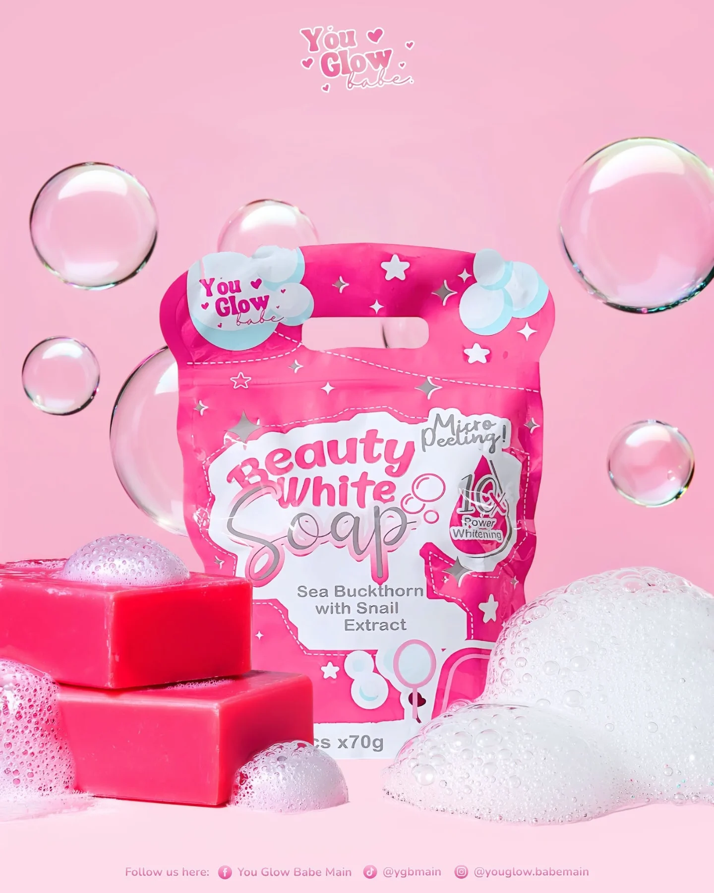 You Glow Babe - Beauty White Soap 70gx6